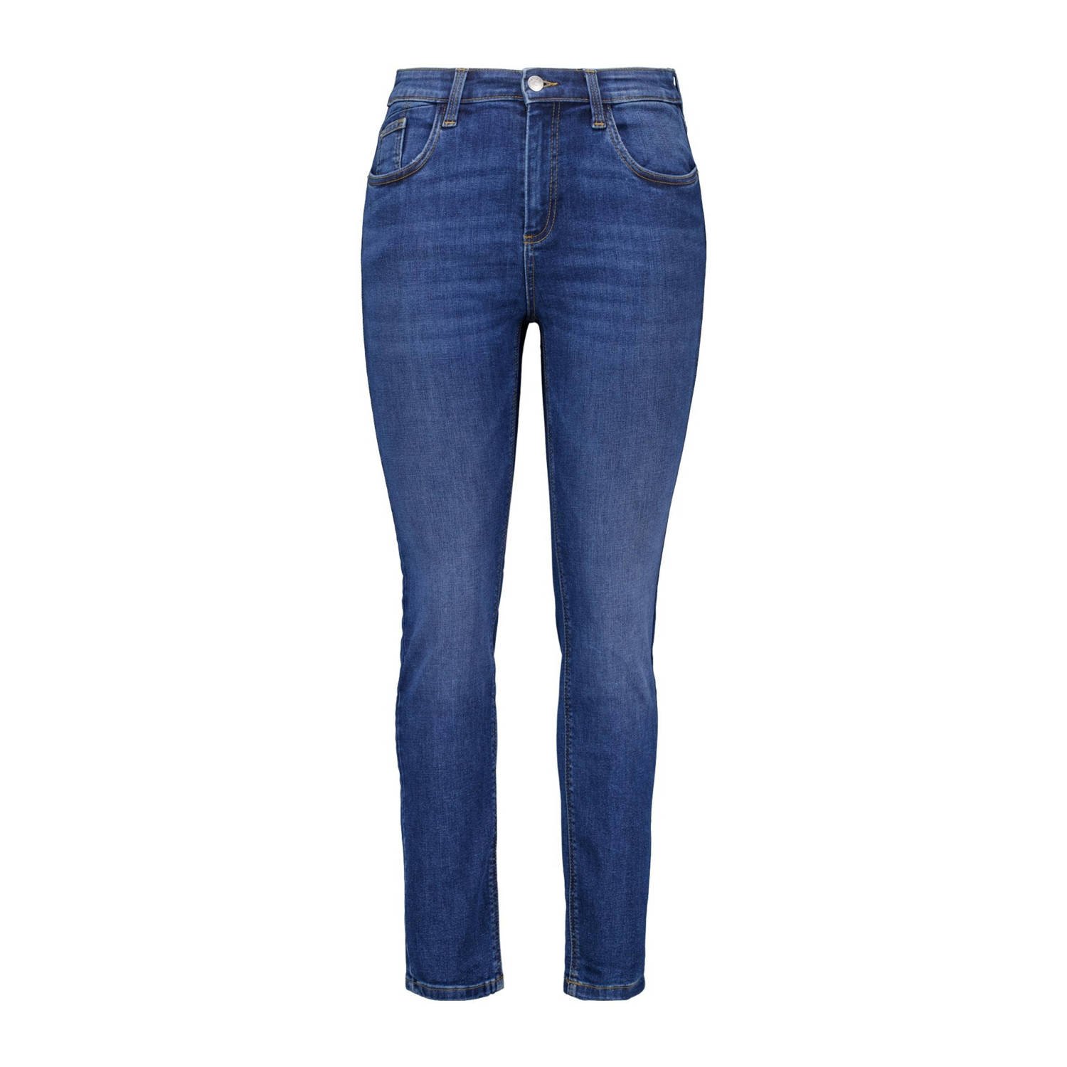 MS Mode slim fit jeans dark blue denim