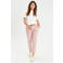 Cache Cache cropped regular fit chino lichtroze