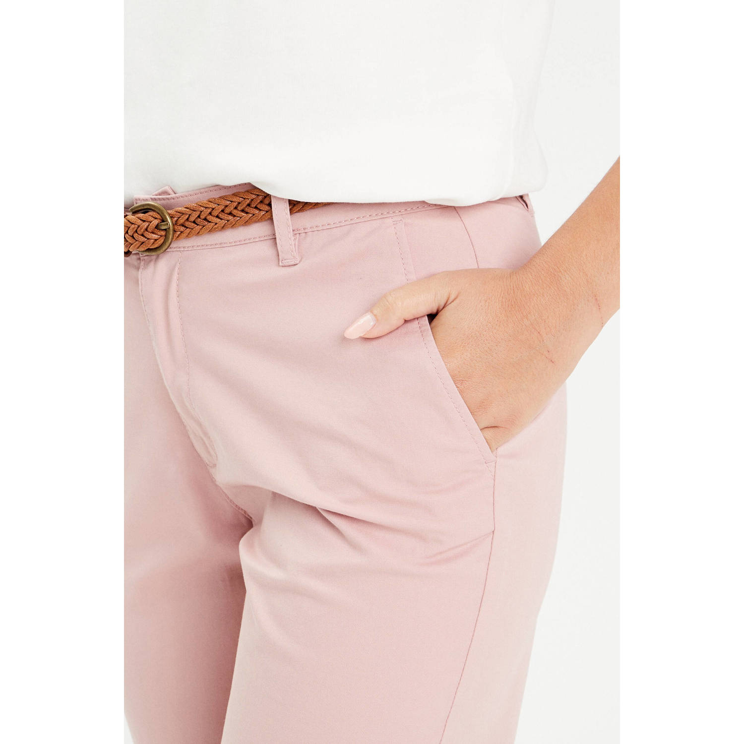 Cache cropped regular fit chino
