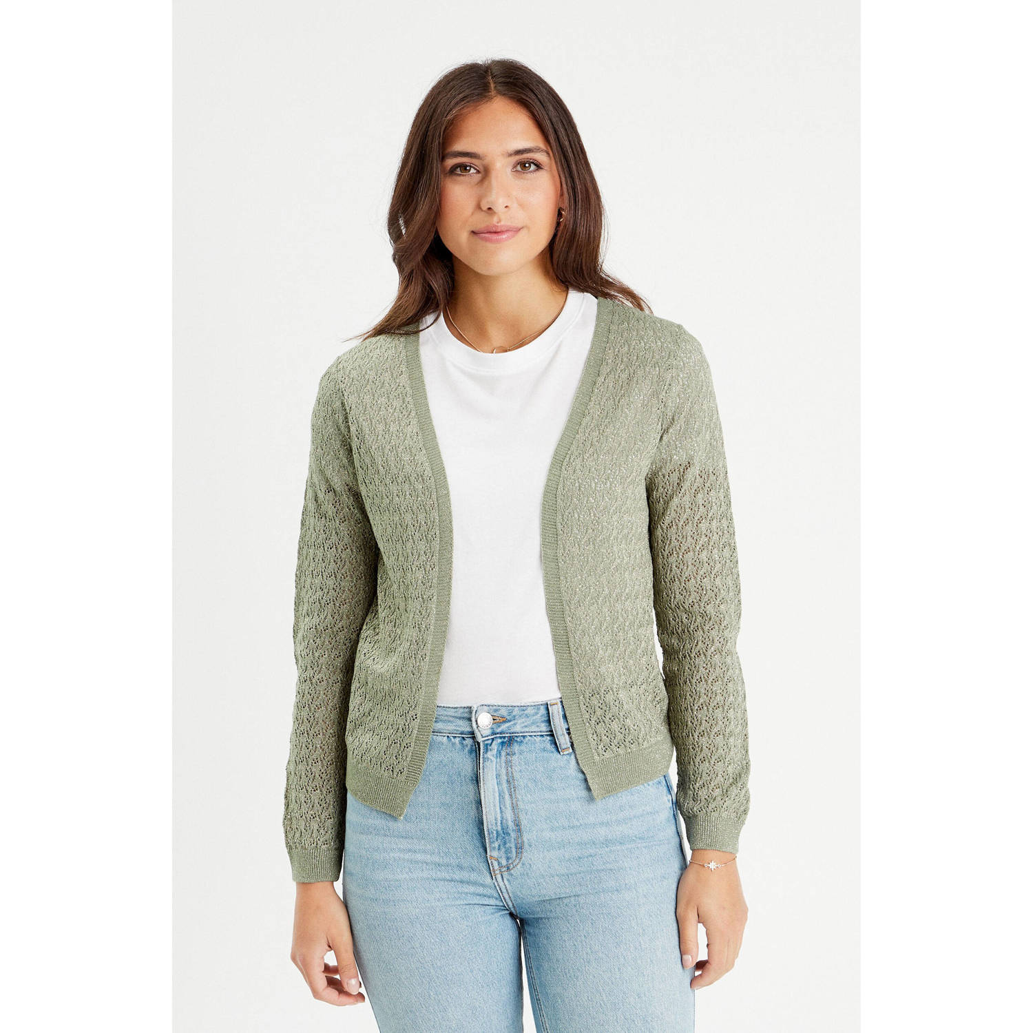 Cache vest lichtgroen