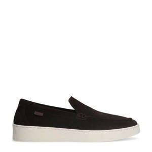 suède loafers bruin