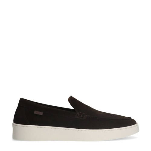 Manfield suède loafers bruin afbeelding