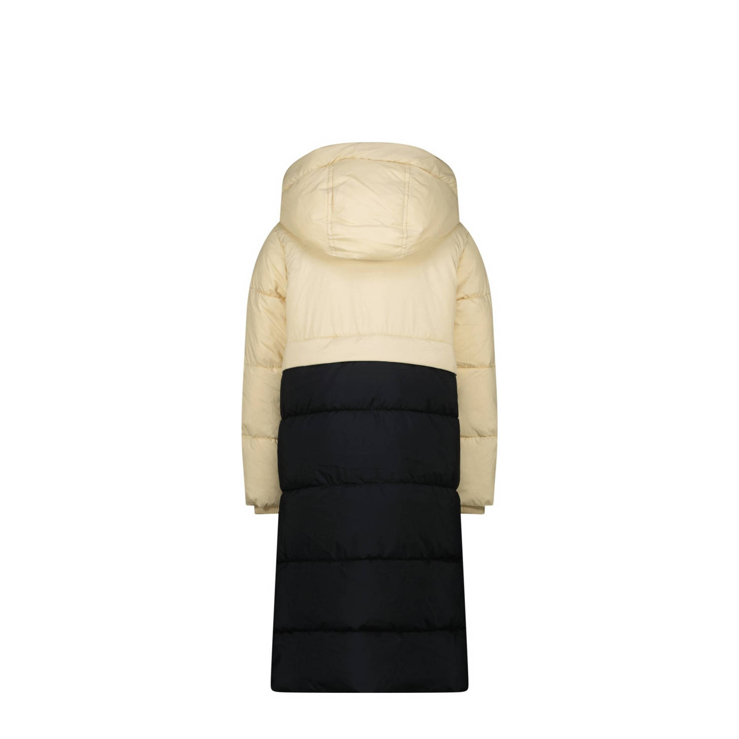 Vingino gewatteerde winterjas Tessie zwart beige