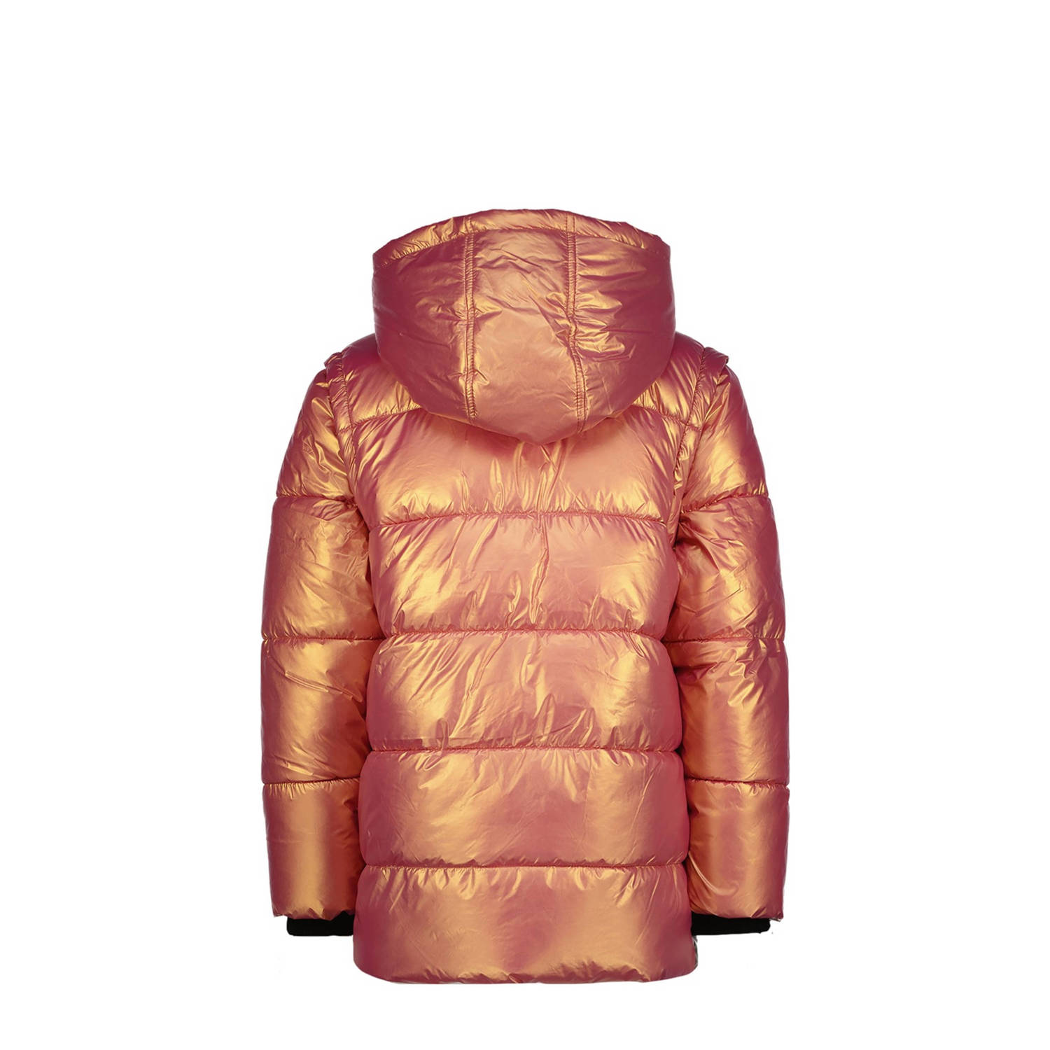 Vingino gewatteerde winterjas Telissa roze metallic