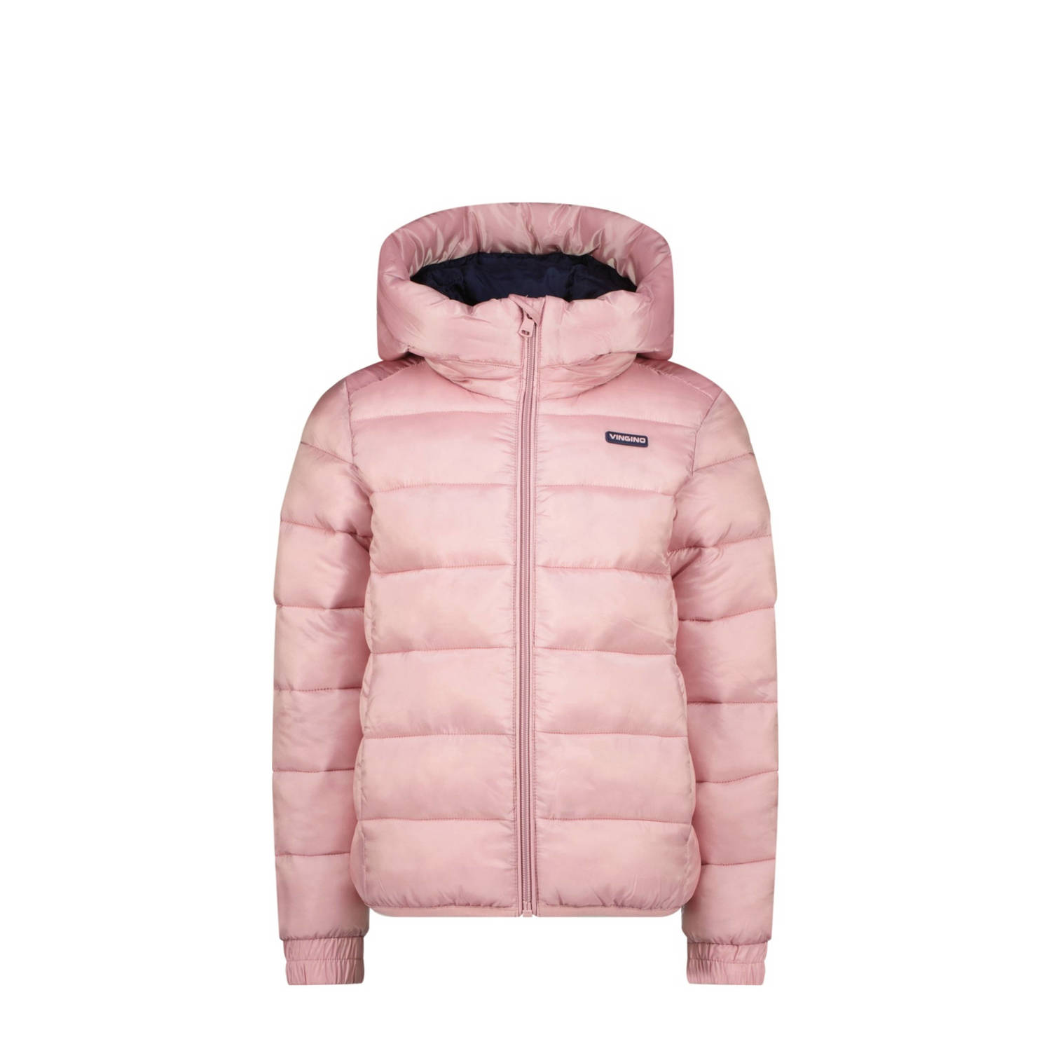VINGINO gewatteerde winterjas Tianne pastelroze Meisjes Nylon Capuchon 128