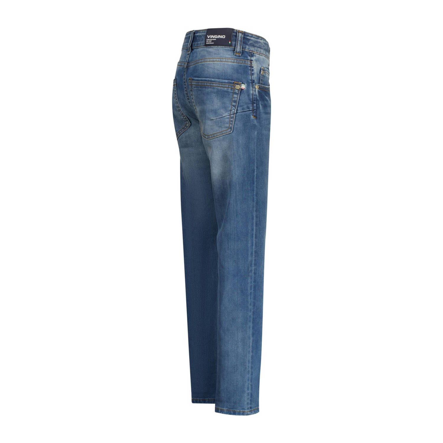 Vingino regular fit jeans Baggio mid blue wash