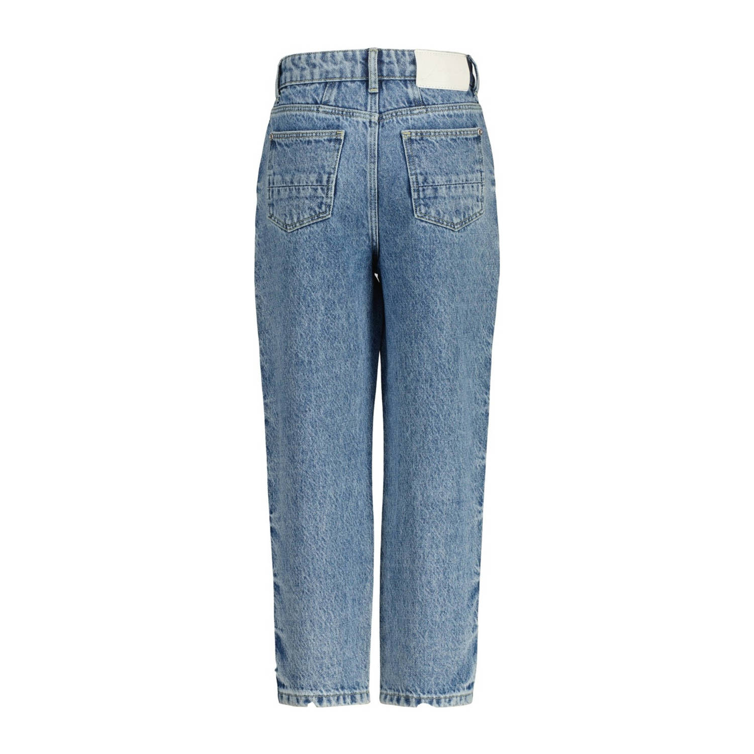 Vingino high waist loose fit jeans Chiara Stud light vintage