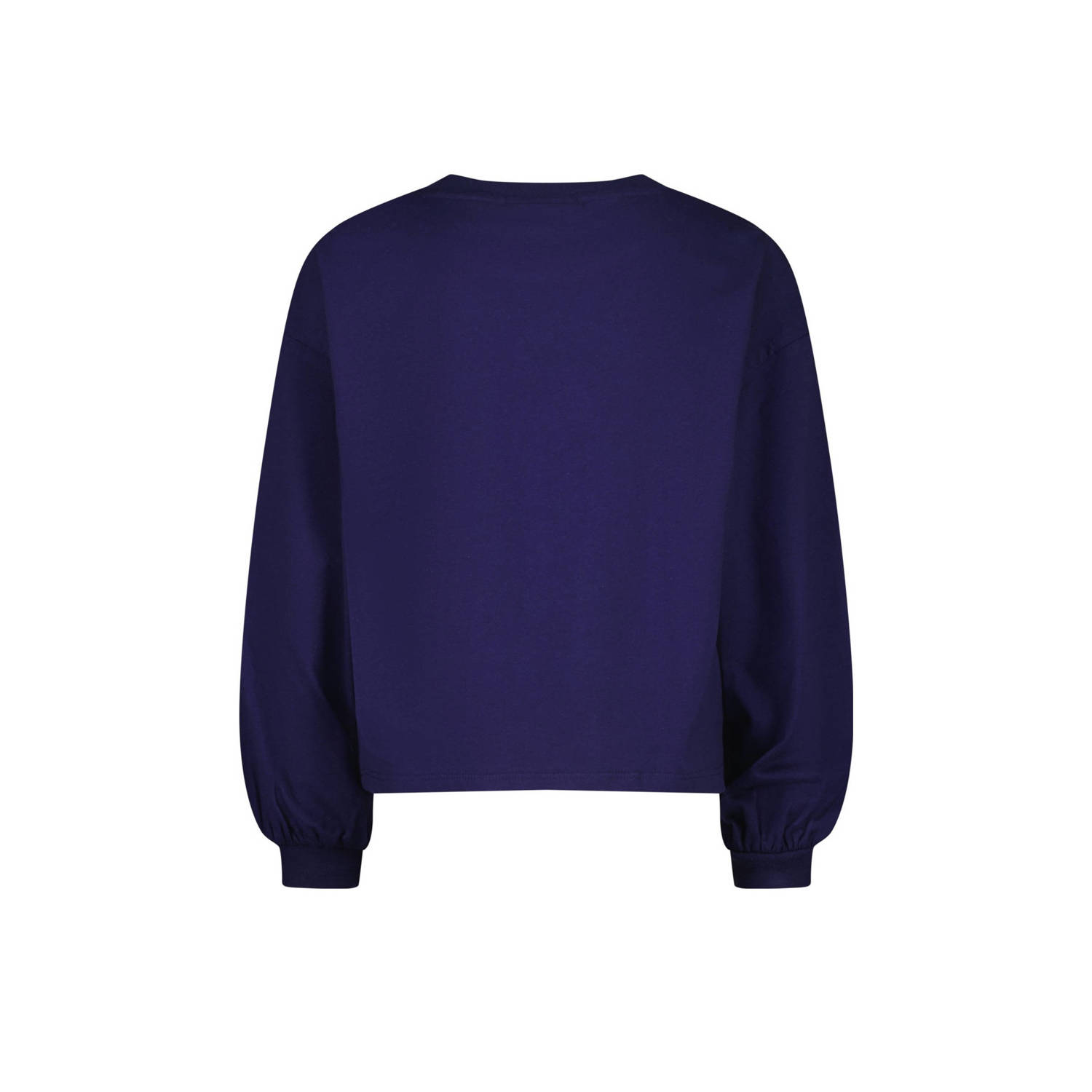 Vingino sweater Jazzlin met printopdruk donkerblauw