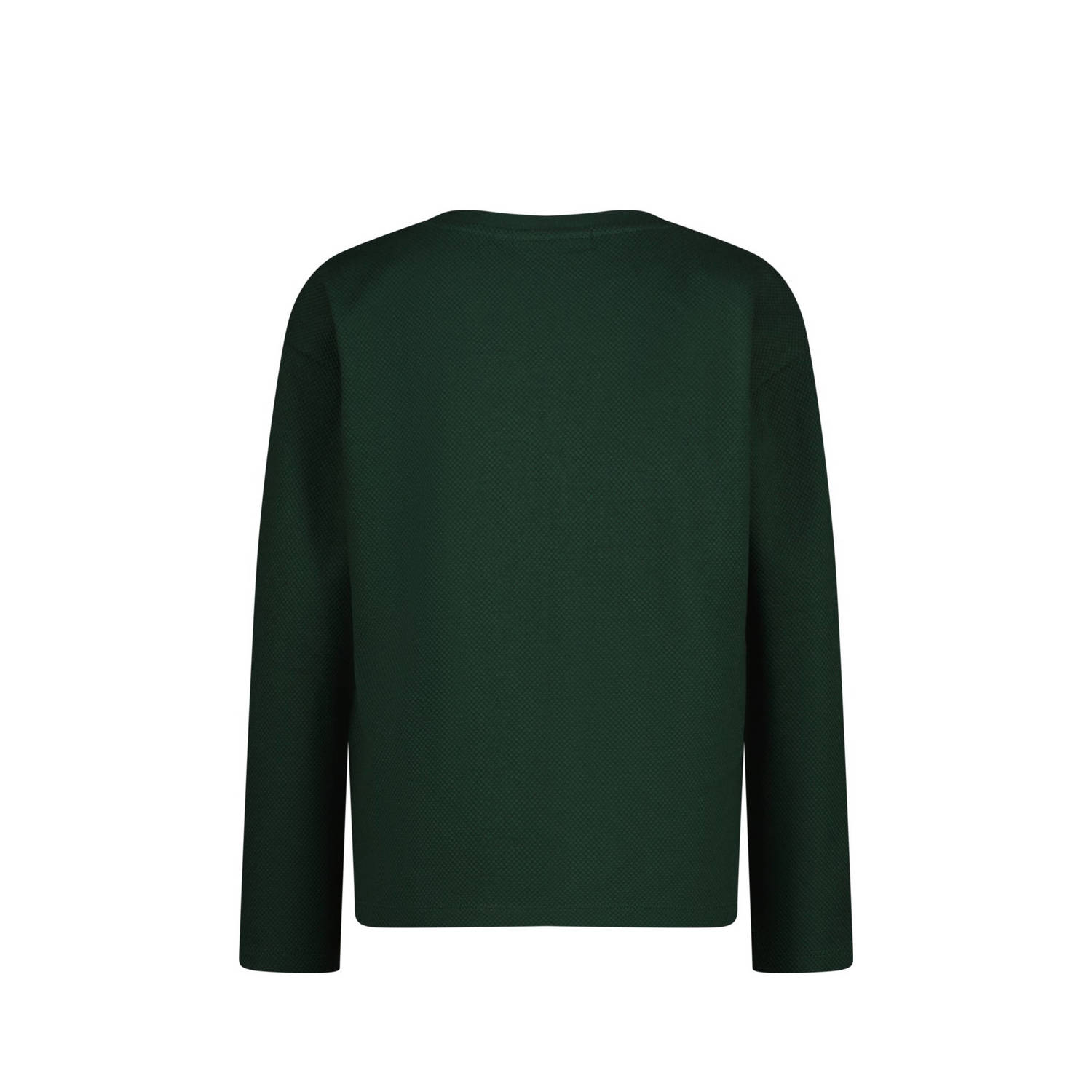 Vingino longsleeve met logo donkergroen
