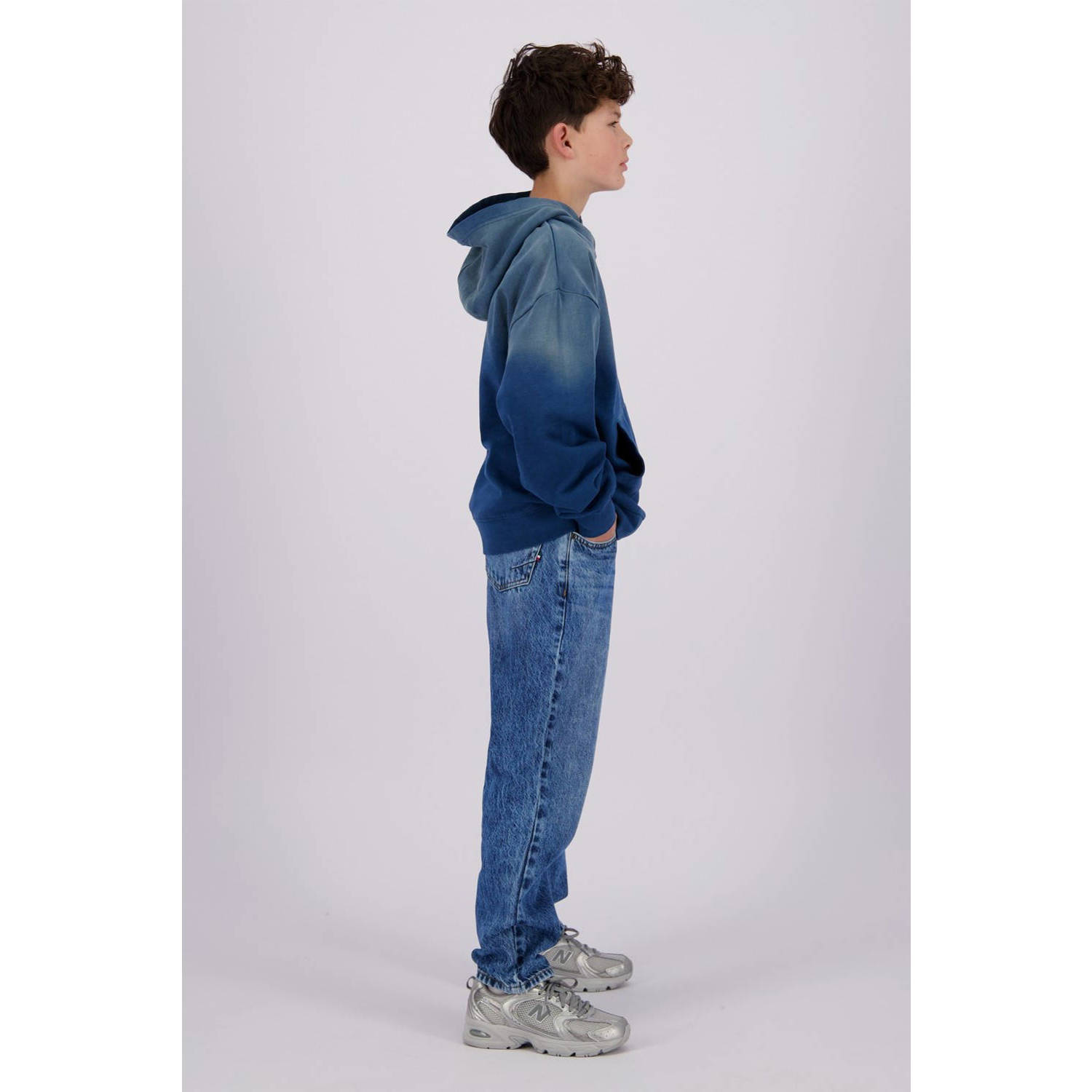 Vingino loose fit jeans Castiano blue vintage