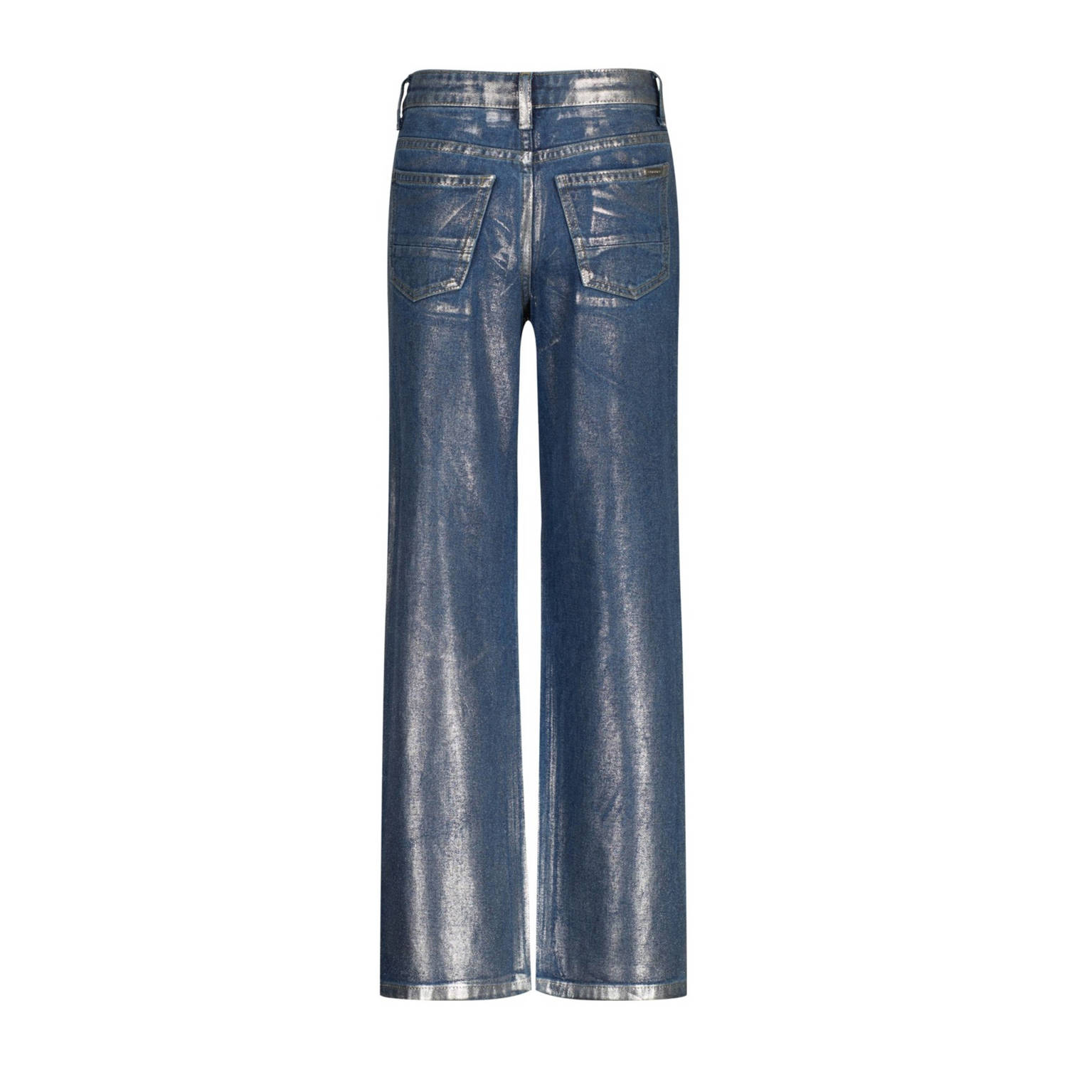 Vingino high waist wide leg jeans Cato Metallic denim