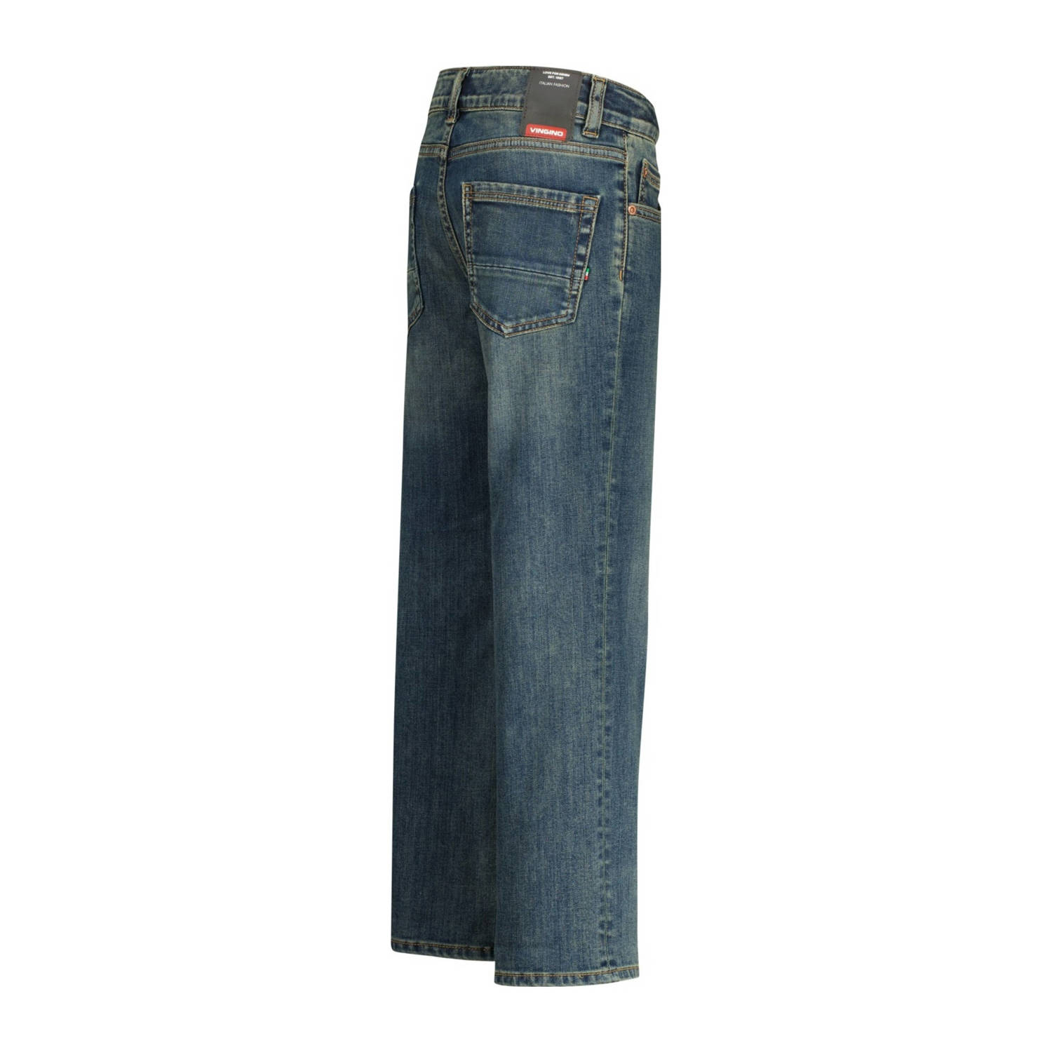 Vingino loose fit jeans Gustavo tinted mid blue