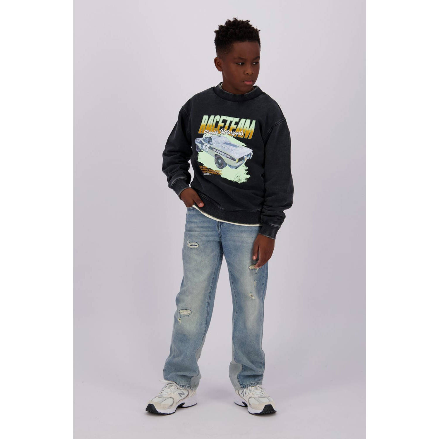 Vingino loose fit jeans Gino old vintage