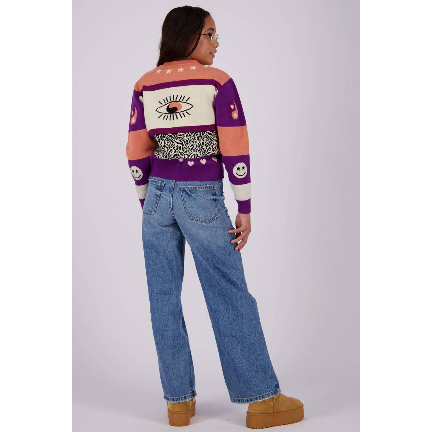 Vingino straight leg jeans Cassie Blue Vintage