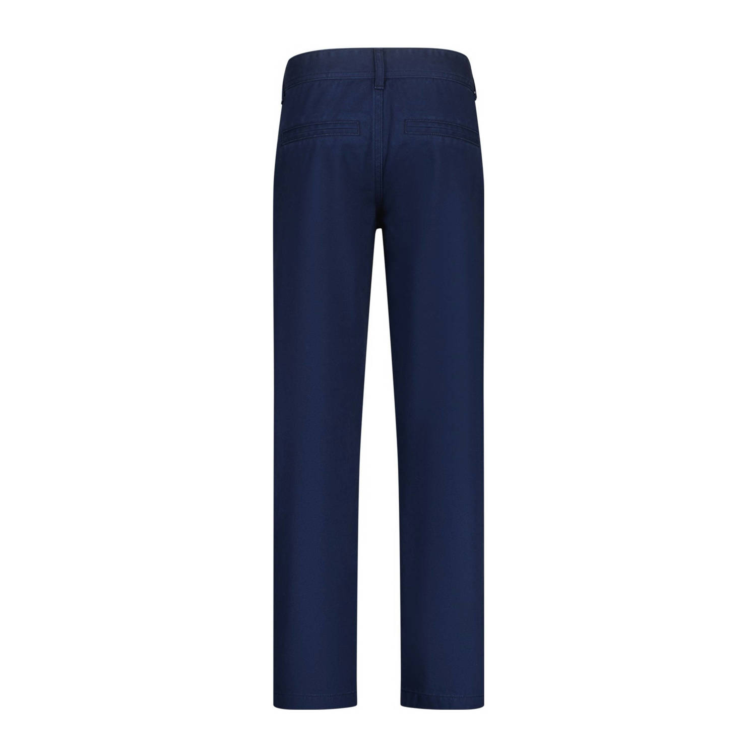 Vingino straight fit broek Safano donkerblauw