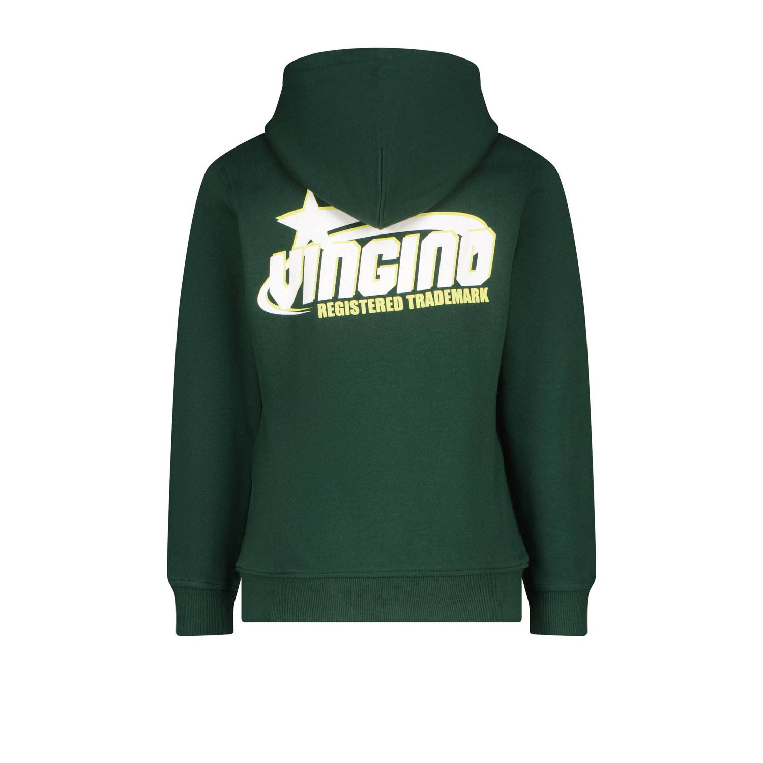 Vingino hoodie Nar met backprint donkergroen