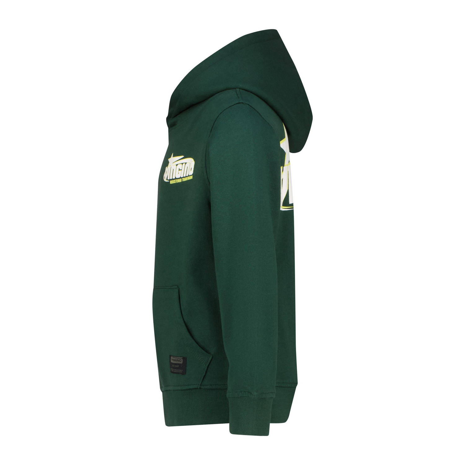 Vingino hoodie Nar met backprint donkergroen