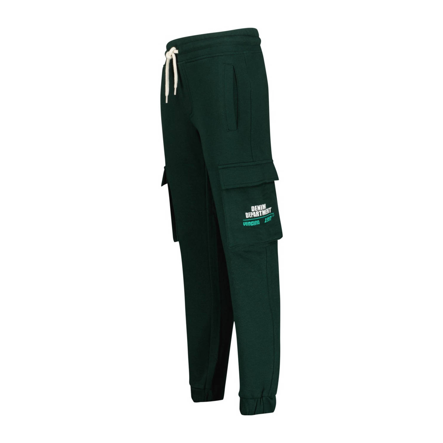 Vingino relaxed joggingbroek Sain donkergroen