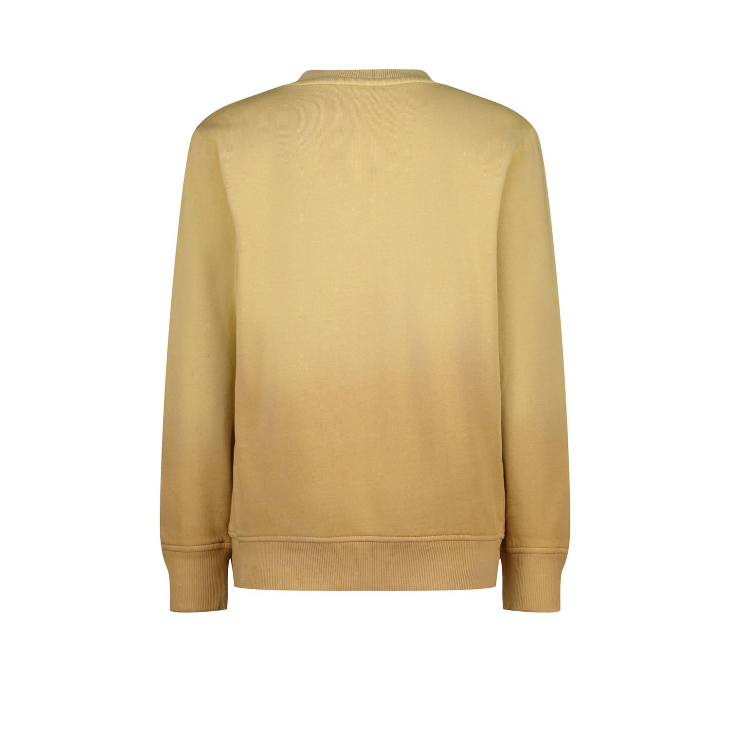 Vingino sweater Nadient met printopdruk geelzand