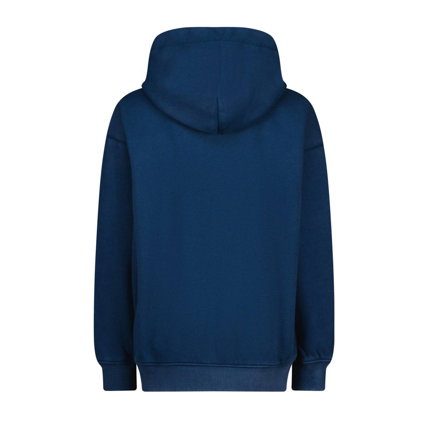 Vingino hoodie Nashed met printopdruk donkerblauw