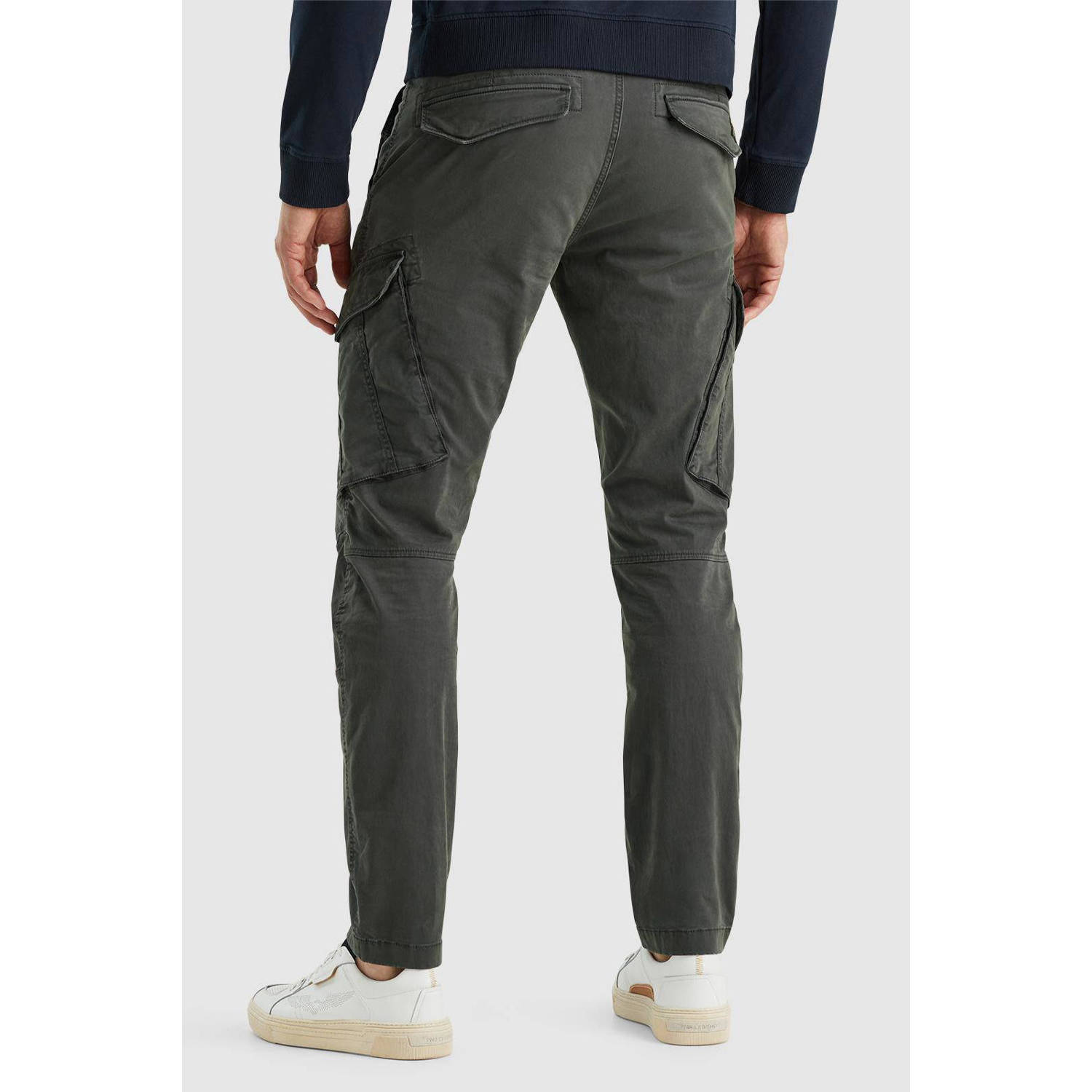 PME Legend tapered fit cargo broek NORDROP grijs