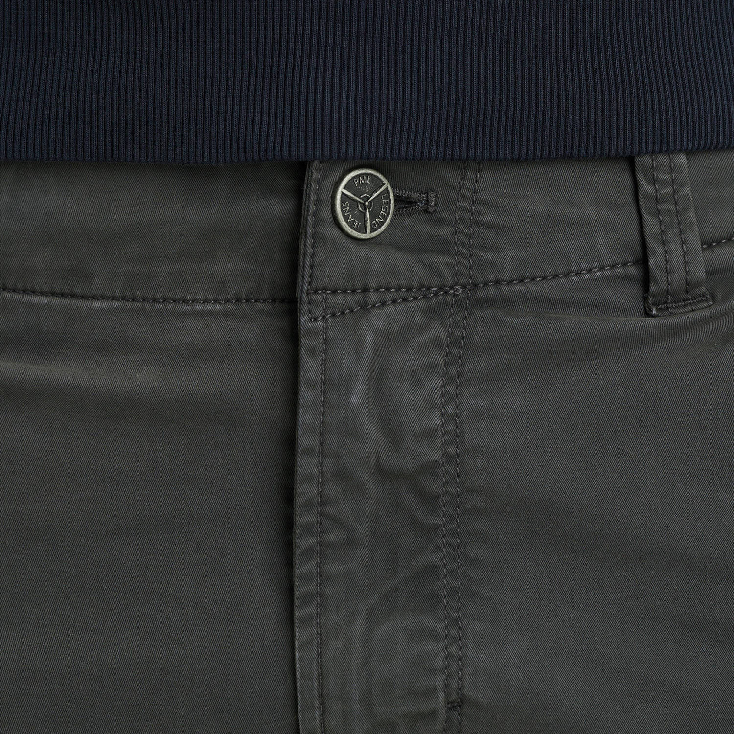 PME Legend tapered fit cargo broek NORDROP grijs