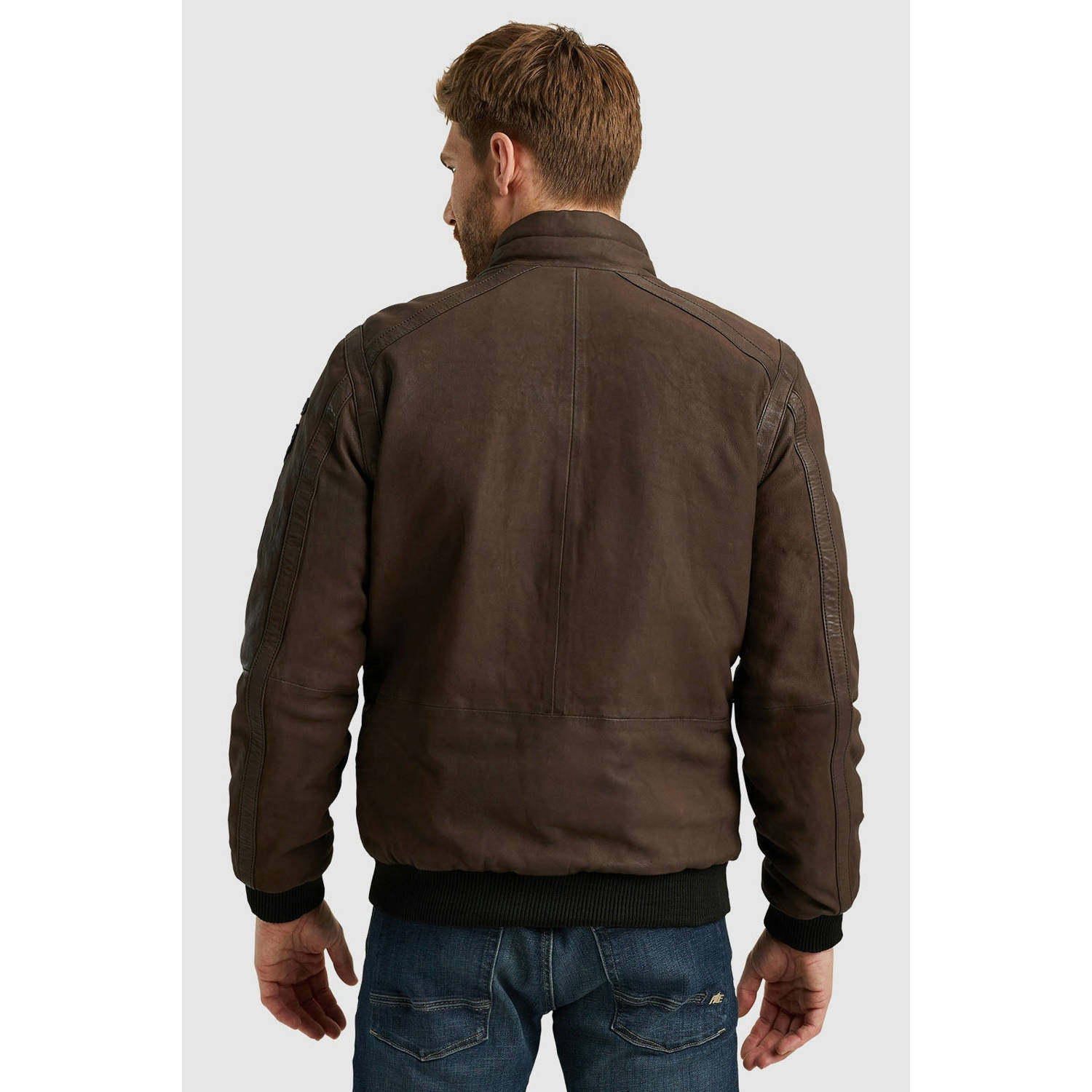 PME Legend leren jas AIR BRIDGE bruin
