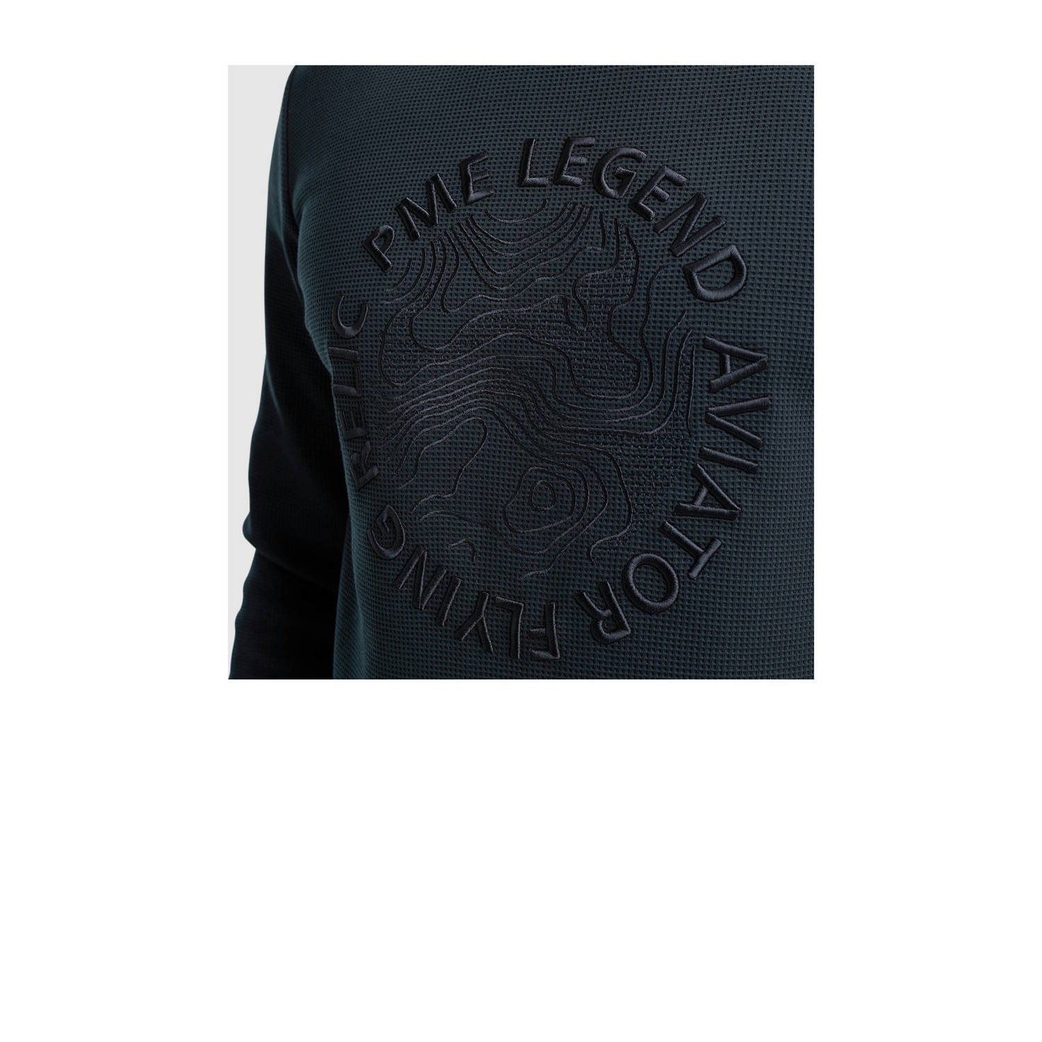 PME Legend sweater donkerblauw