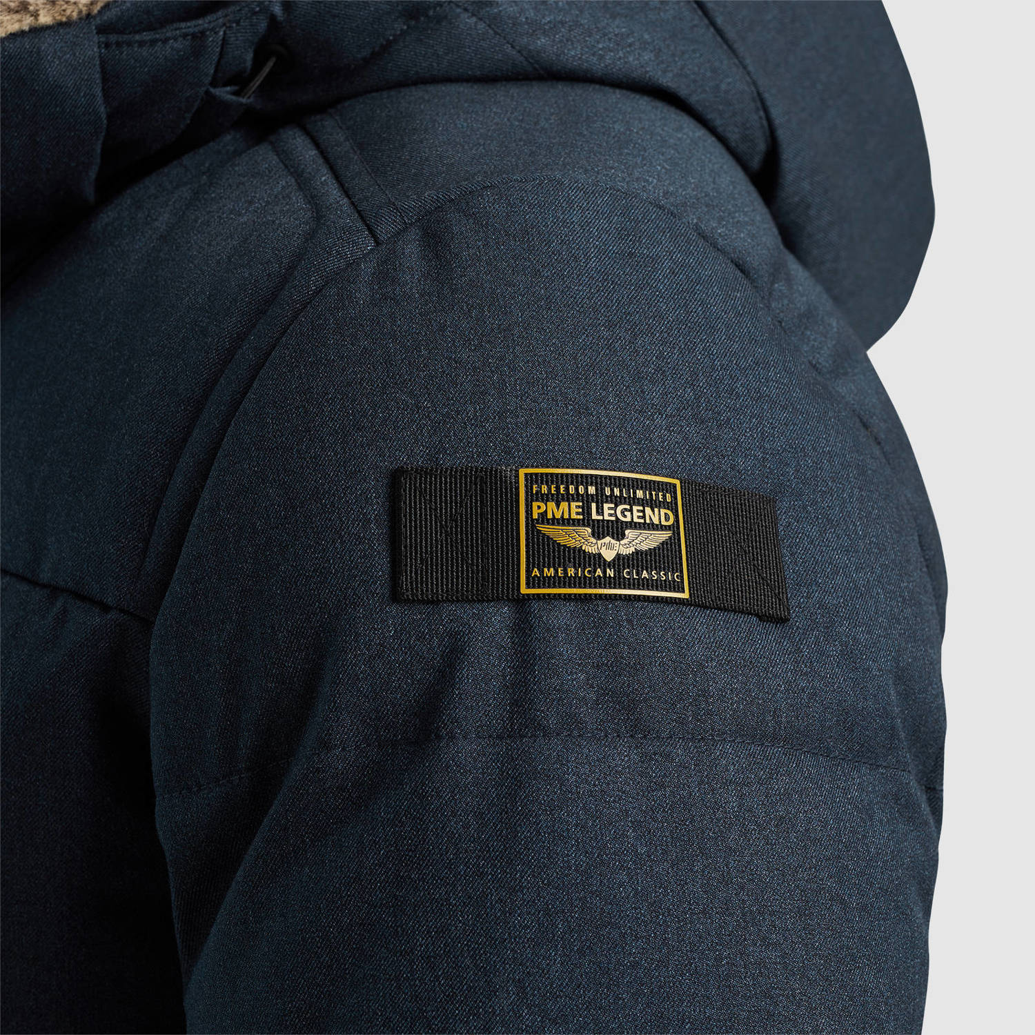 PME Legend gewatteerde winterjas YETCRAFT donkerblauw