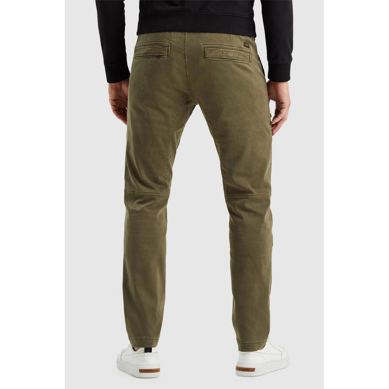 PME Legend tapered fit broek Flightrider donkergroen