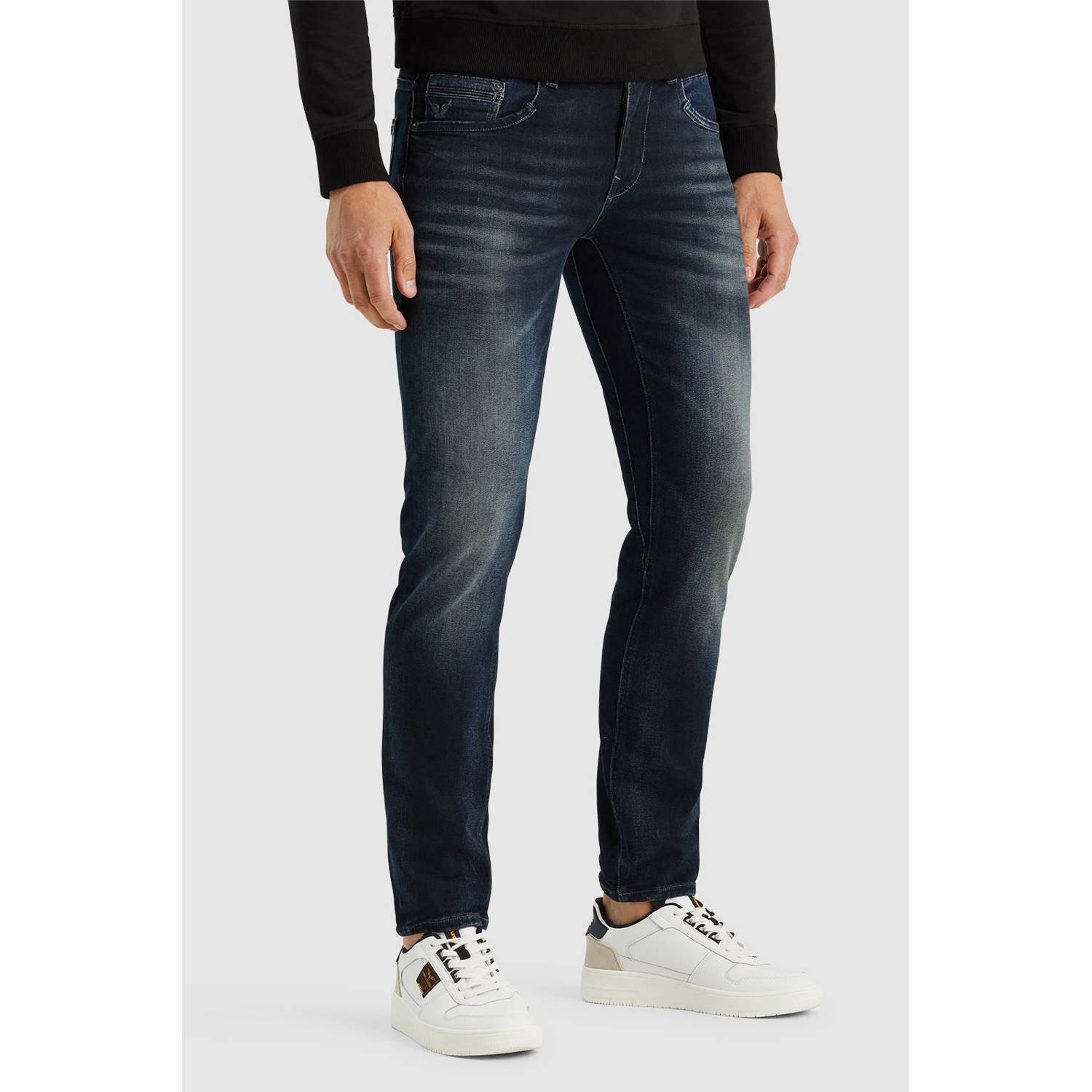 PME Legend Tailwheel Deep Ocean Blueblack Jeans Blue Heren