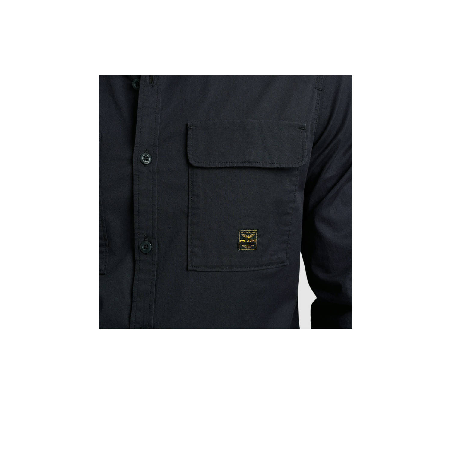 PME Legend overhemd donkerblauw