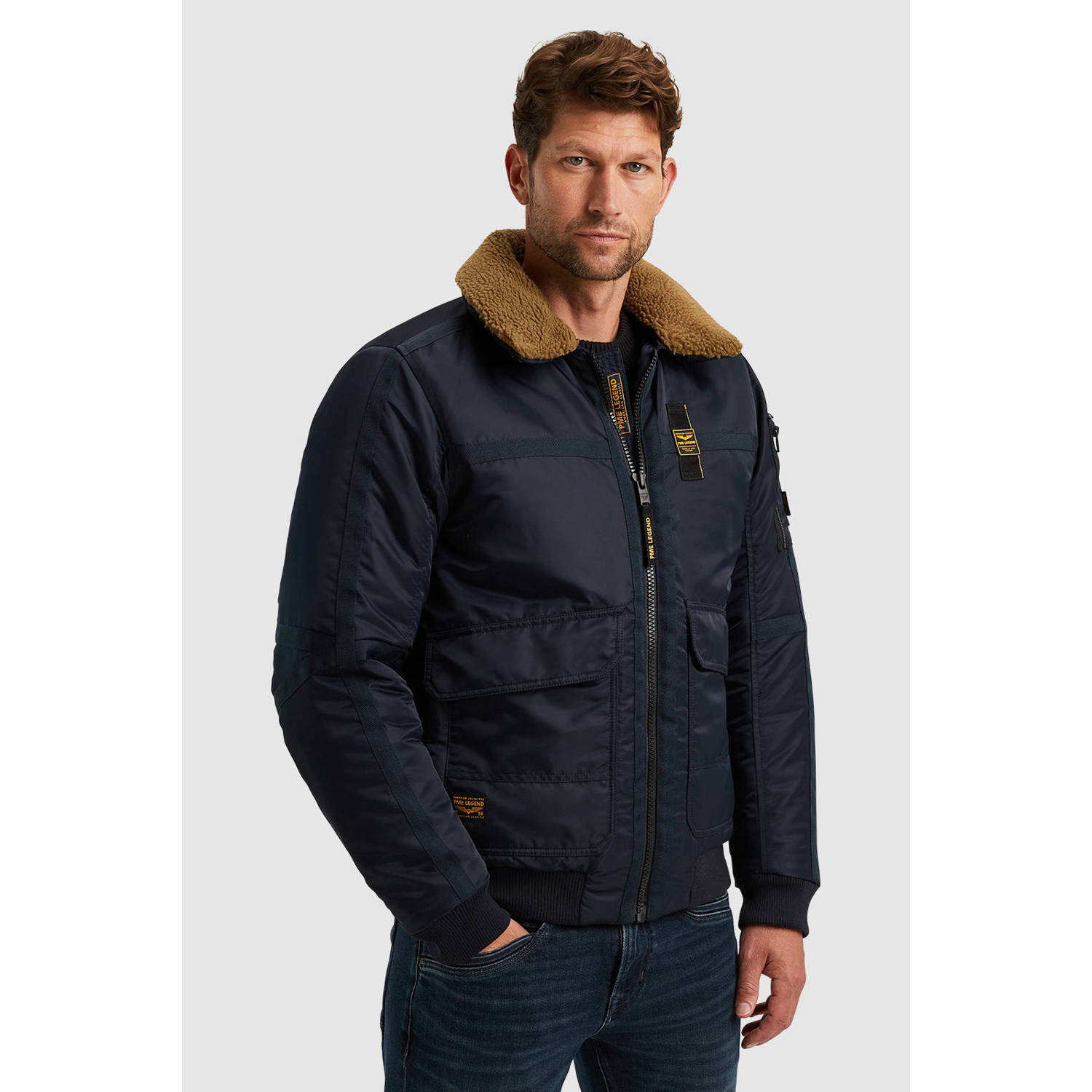 PME Legend jas GLAZER blauw