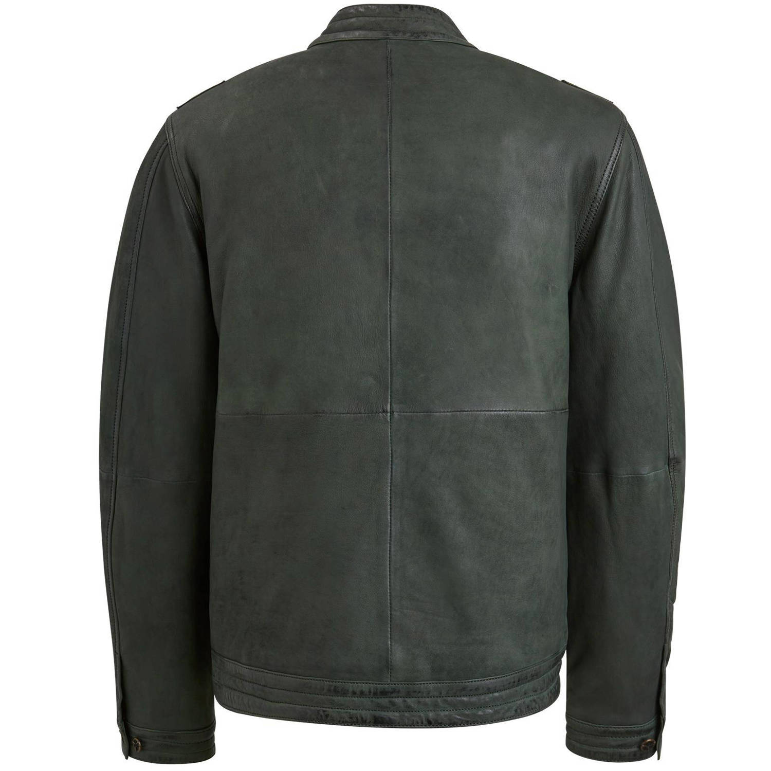 PME Legend leren jas SCRAPER groen