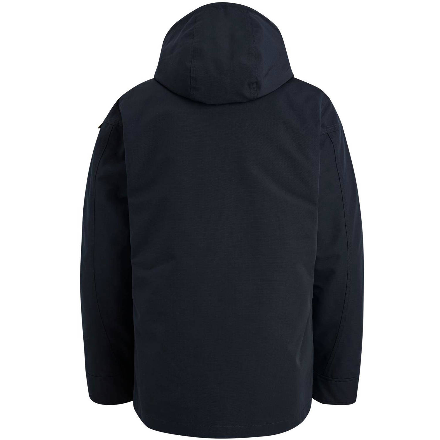 PME Legend gewatteerde winterjas SNOWPACK donkerblauw