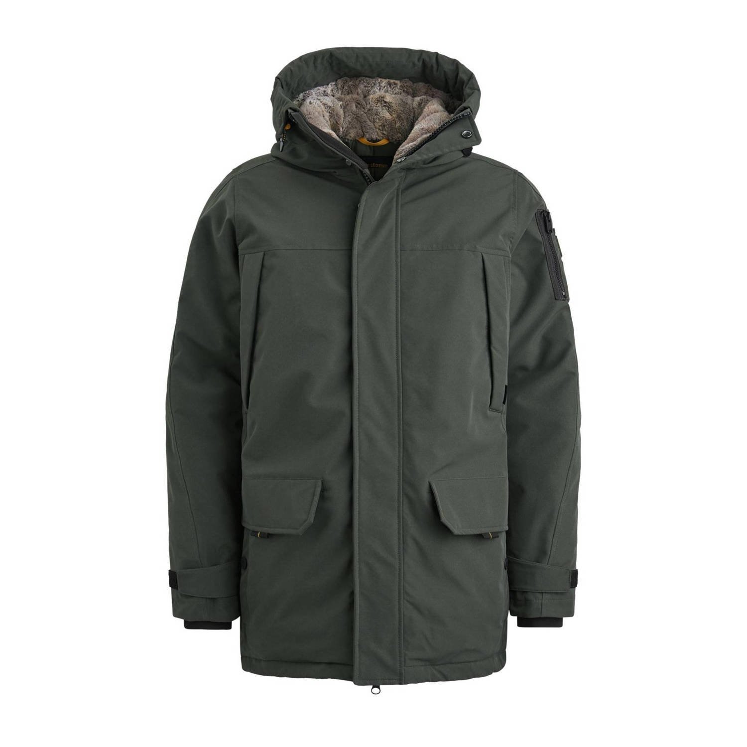 PME Legend winterjas ICE PILOT donkergroen