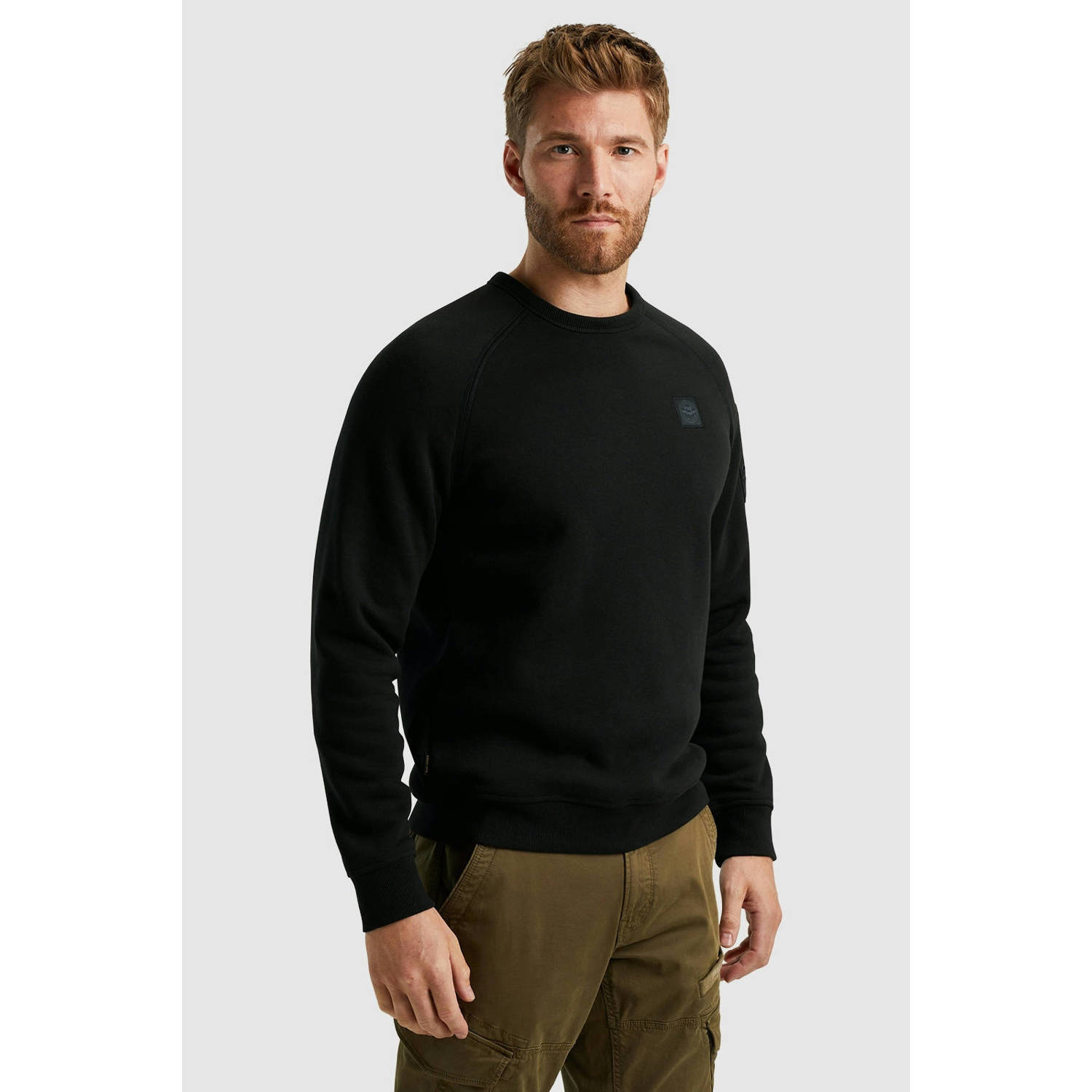 PME LEGEND Heren Truien & Vesten Crewneck Soft Fleece Sweat Zwart