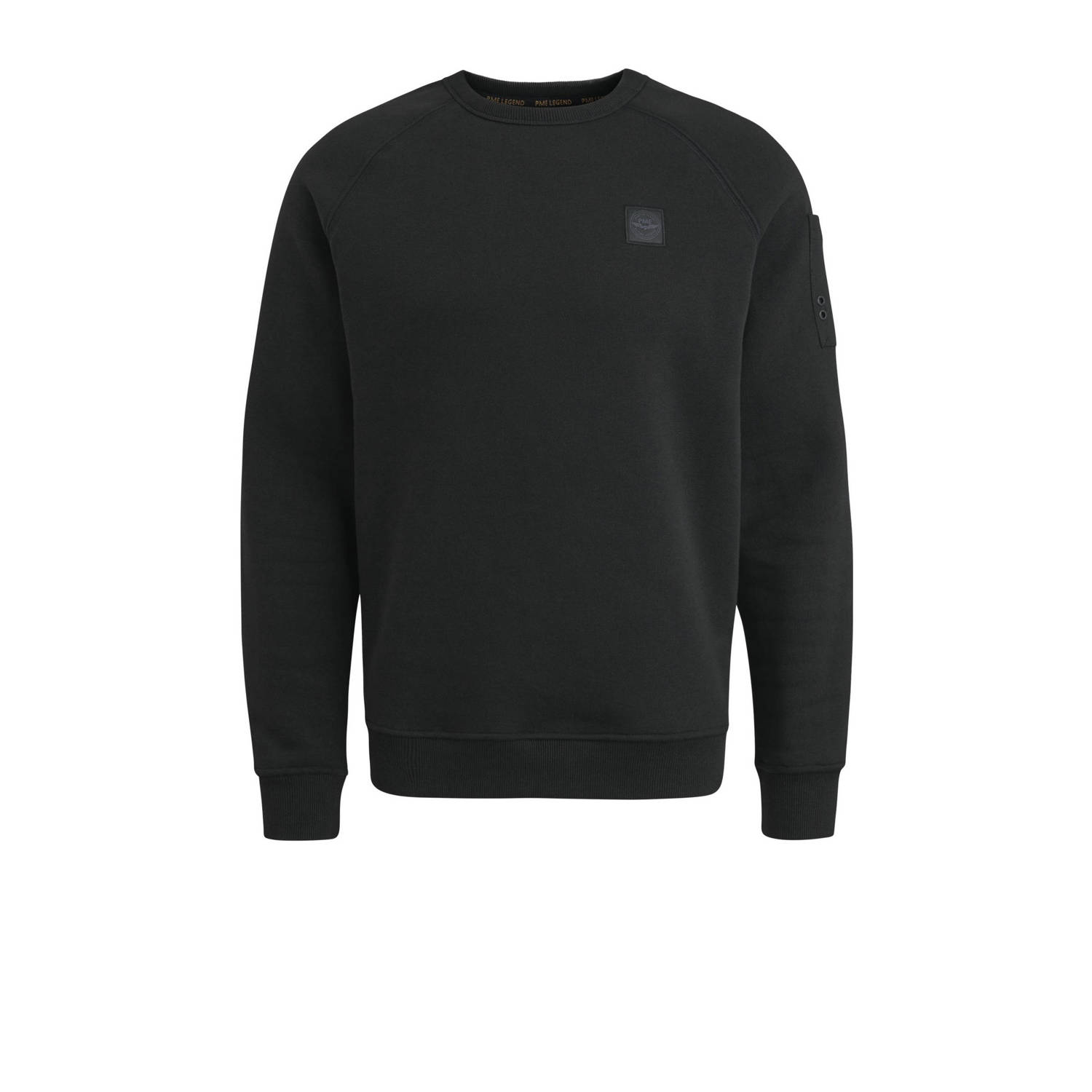 PME LEGEND Heren Truien & Vesten Crewneck Soft Fleece Sweat Zwart