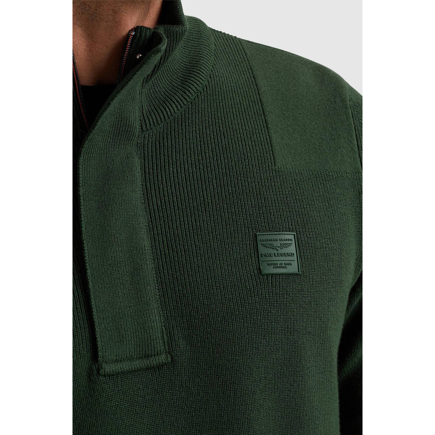 PME Legend gebreide trui groen