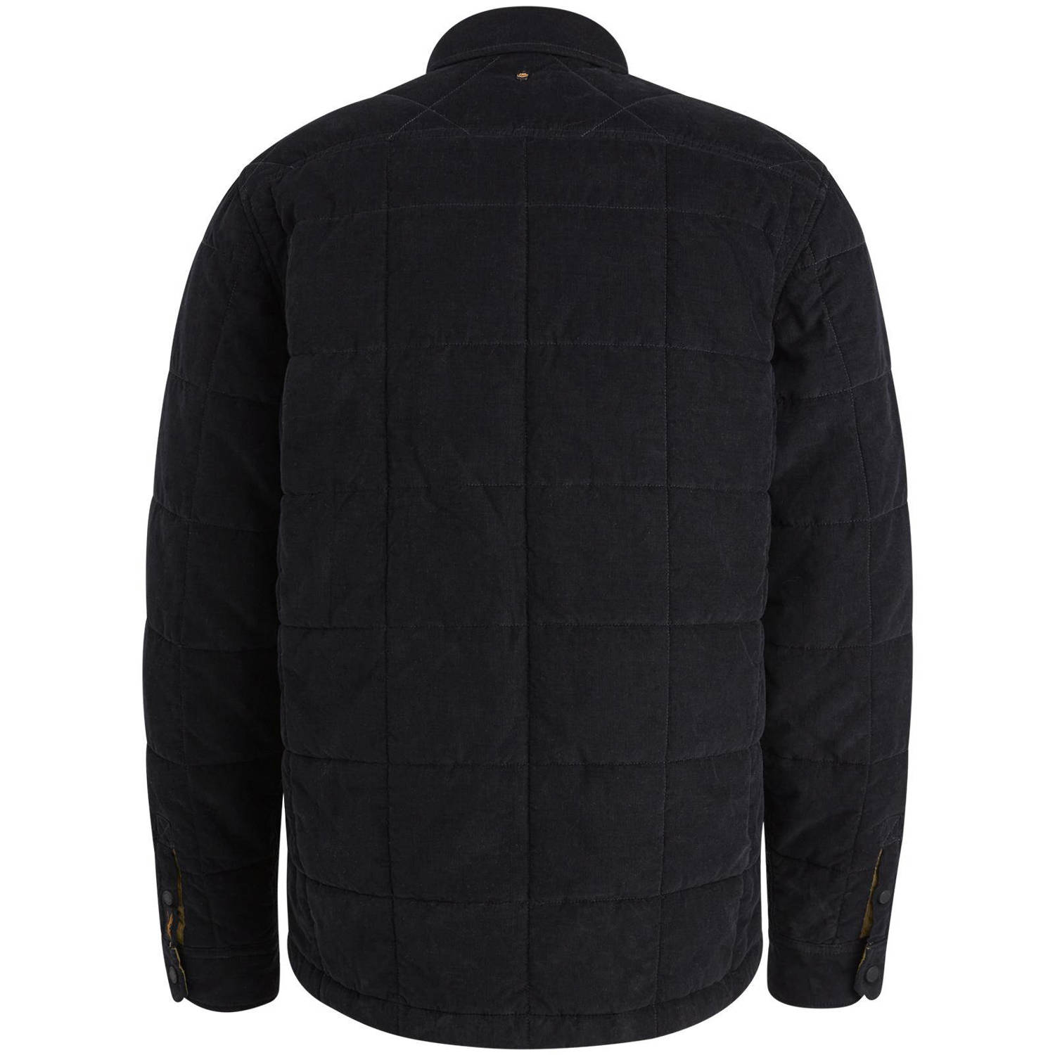 PME Legend loose fit overshirt donkerblauw