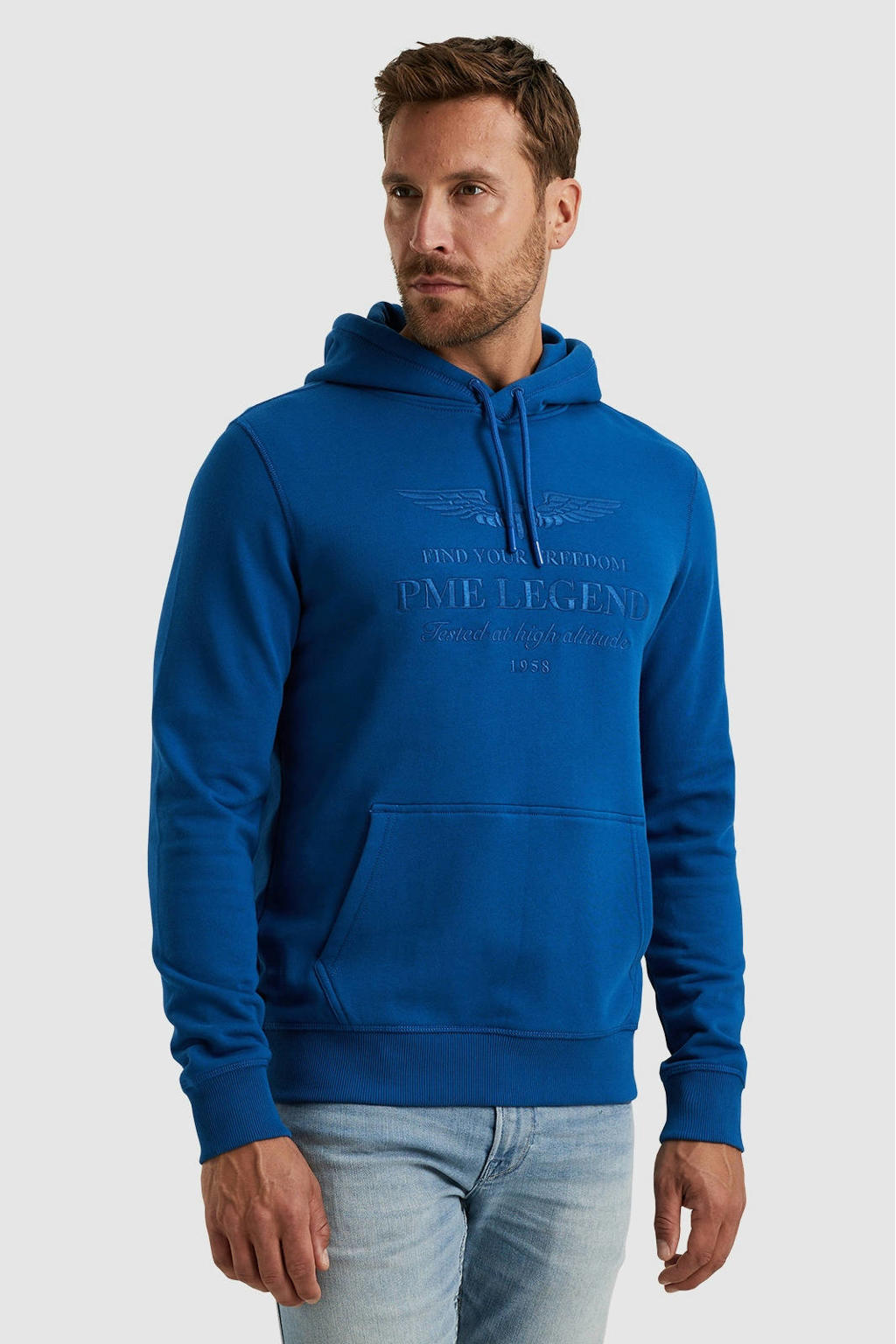 PME Legend hoodie blauw