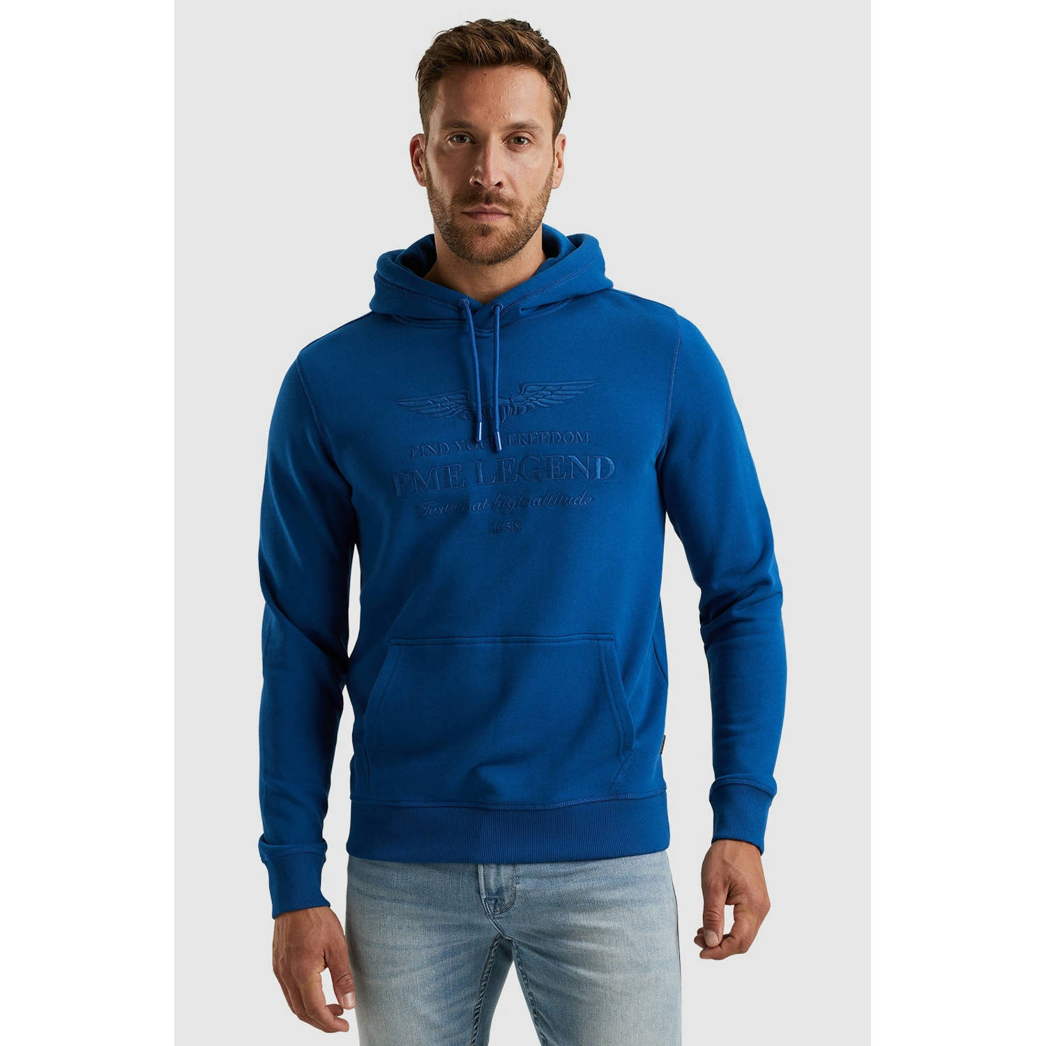 PME Legend hoodie blauw