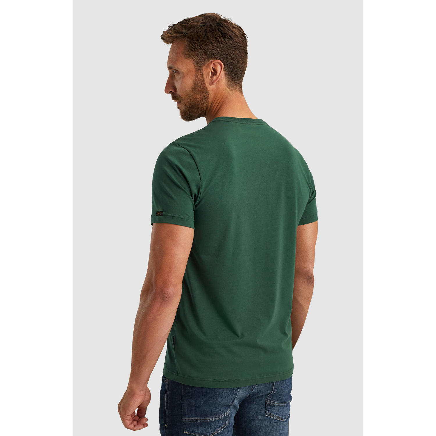 PME Legend T-shirt met logo groen