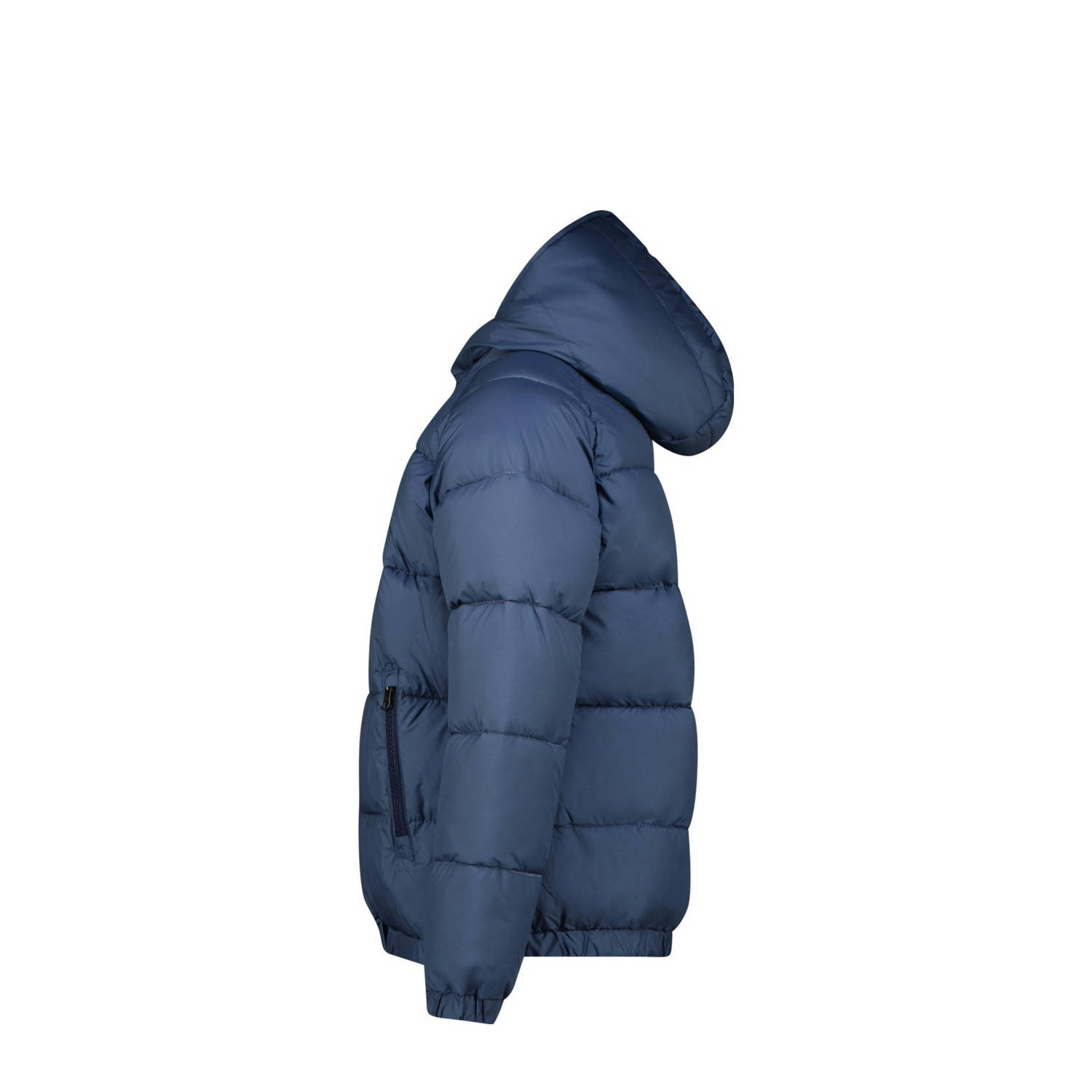 Vingino gewatteerde winterjas Tesfa middenblauw