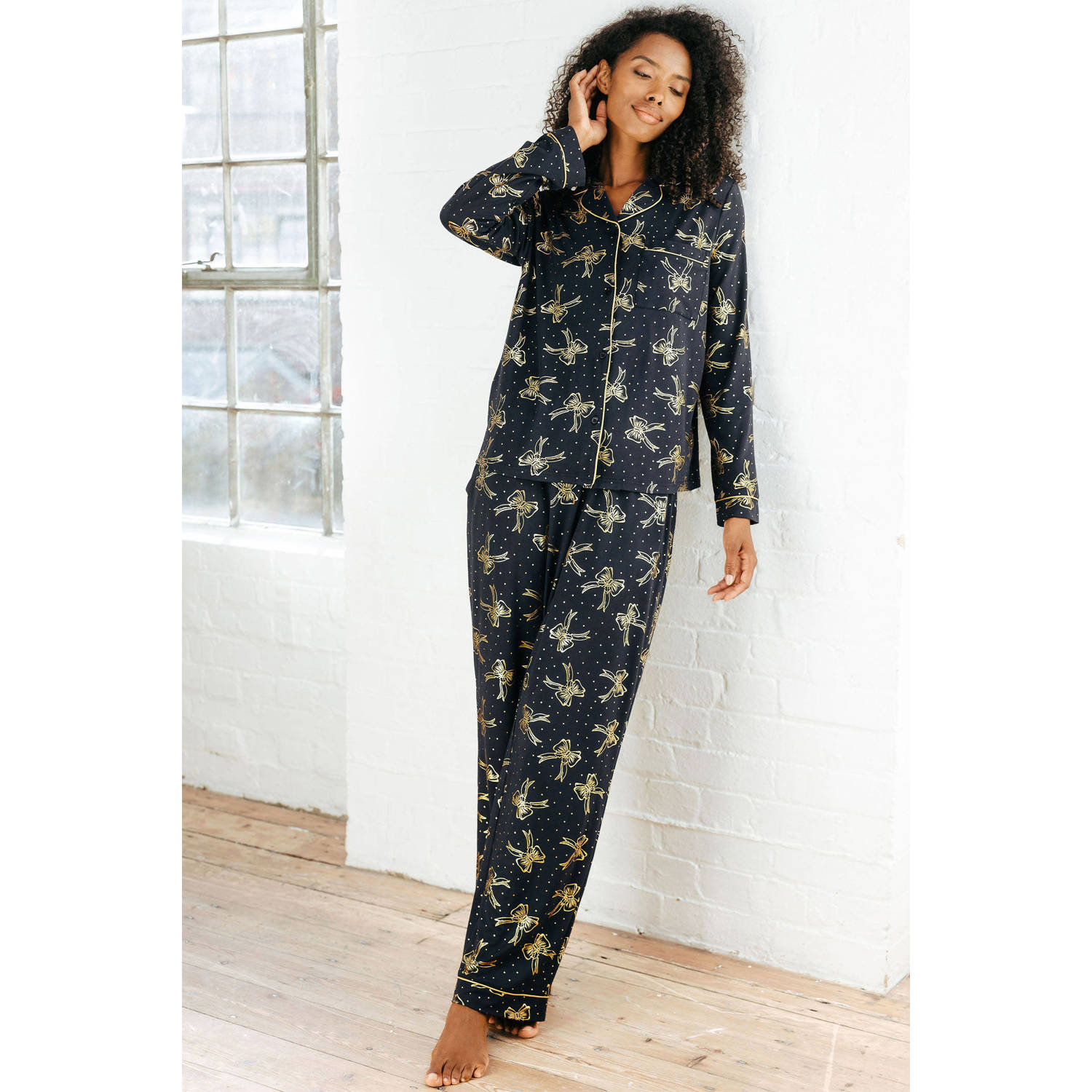 Chelsea Peers pyjama donkerblauw
