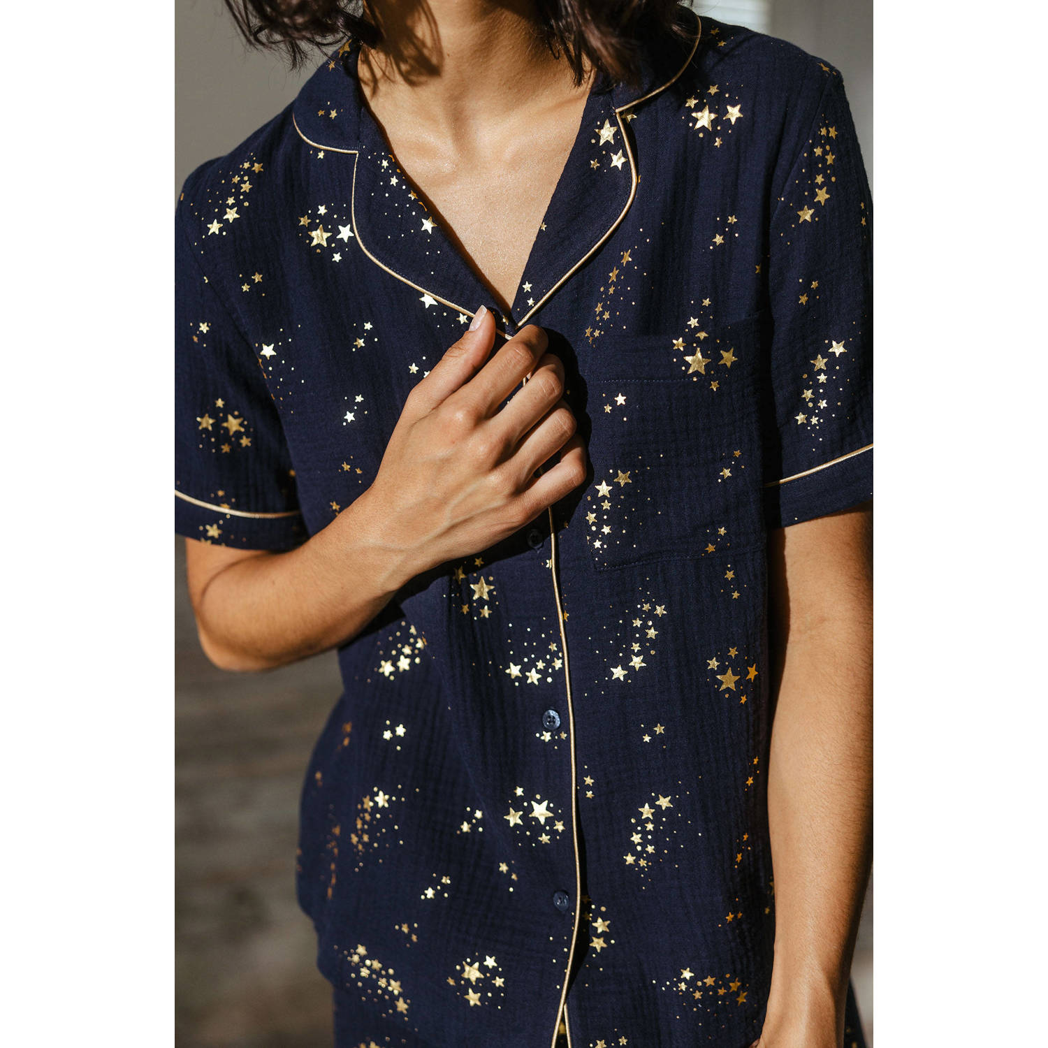 Chelsea Peers pyjama donkerblauw
