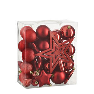 Kerstbal (set van 40)  (ø8 cm)