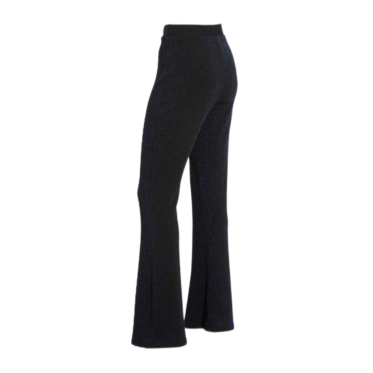 Colourful Rebel flared broek met glitter