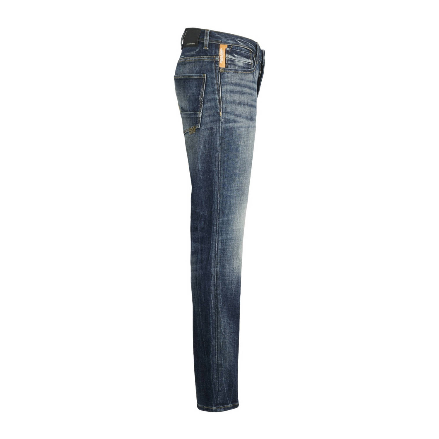 JACK & JONES JUNIOR slim fit jeans JJIGLENN JJBLAIR blue denim