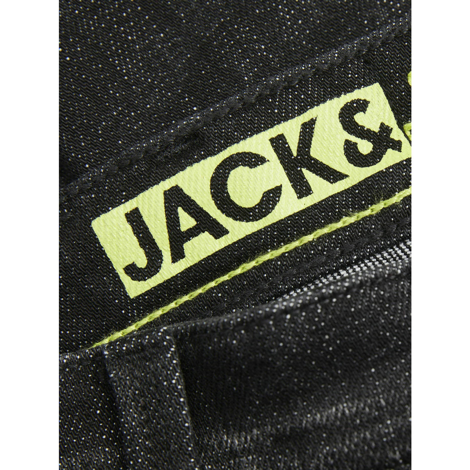 JACK & JONES JUNIOR slim fit jeans JJIGLENN JJBLAIR black denim